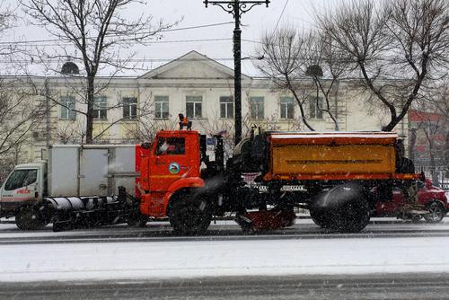 Хабаровск справился с последствием снегопада