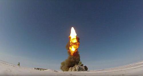 Минобороны РФ опубликовало видео испытаний новой ракеты российской системы ПРО