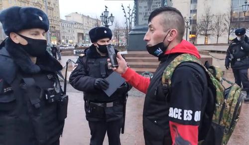В Москве правоохранители задержали участника «фургальской» акции