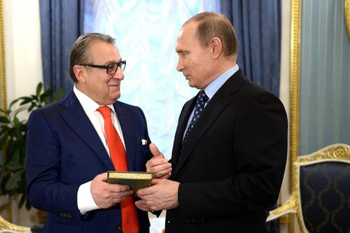 Путин поздравил Геннадия Хазанова с юбилеем