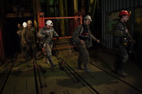 Работники украинских урановых шахт вышли на акцию протеста в Киеве