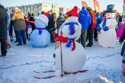 Южноуральцы приняли участие в акции «Снеговики-добряки»