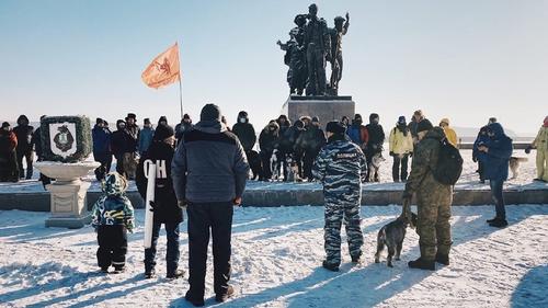 В Хабаровском крае активисты прошли по пути военных строителей 1933 года