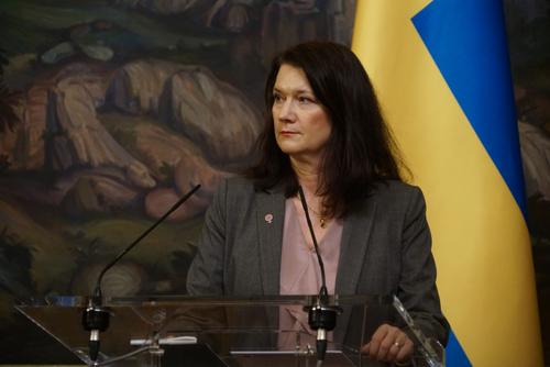 Глава МИД Швеции назвала «российскую агрессию» на Украине вызовом безопасности Европы 
