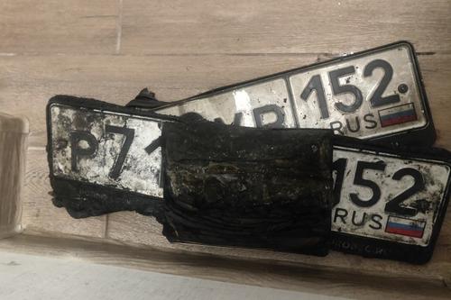 В Дзержинске сгорел автомобиль местного известного журналиста