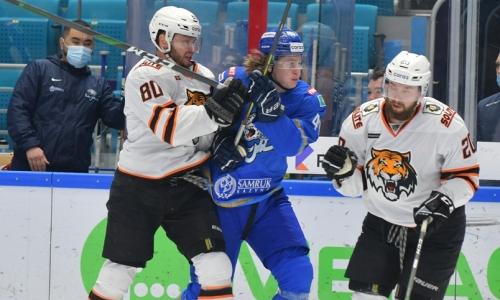 Хабаровский хоккейный клуб «Амур» уступил казахстанскому «Барысу» по буллитам
