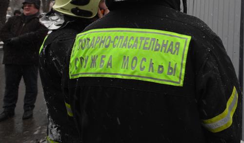 При пожаре в Москве погибли два человека