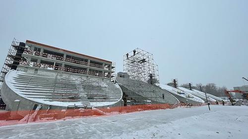 Собянин: Реконструкция стадиона «Москвич» будет завершена в 2022 году
