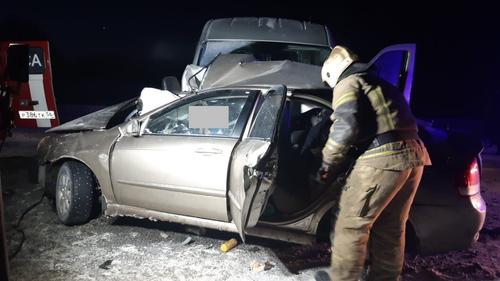 В ДТП на дороге-обходе Оренбурга в районе поселка Заречье погибли три человека