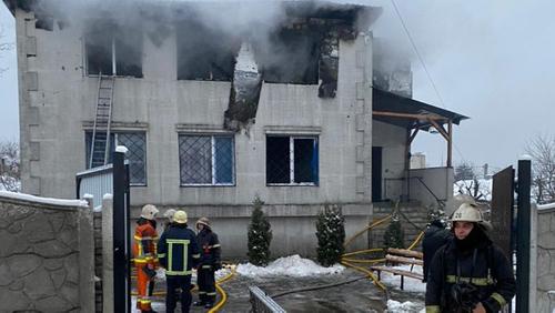 Зеленский прибыл в Харьков в связи с пожаром в доме престарелых, где погибли 15 человек