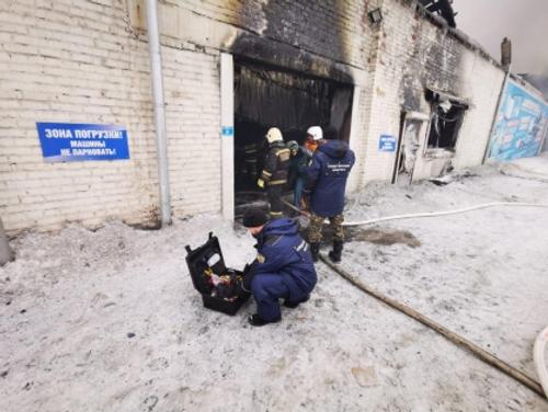 СКР подтвердил факт гибели одного человека при пожаре на складе в Красноярске 