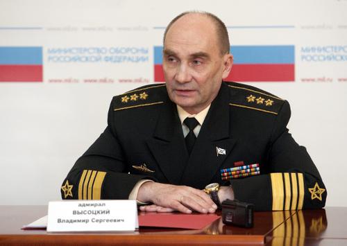 Сегодня умер бывший главком ВМФ России адмирал Владимир Высоцкий 
