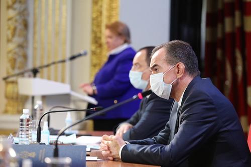 Губернатор Кубани поучаствовал в пленарном заседании Общественной палаты 