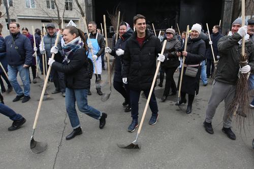 Собянин поручил завершить весеннюю уборку столицы до 30 апреля