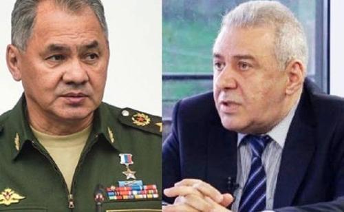 Шойгу провел переговоры с министром обороны Армении