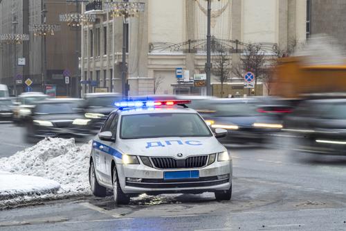 Три автомобиля столкнулись на Кутузовском проспекте в Москве