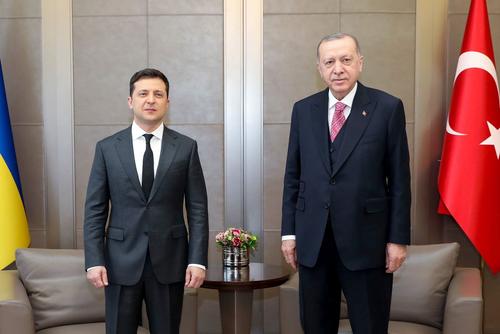 Украинские СМИ узнали о предложении Зеленского президенту Турции Эрдогану 50 % акций предприятия «Мотор Сич»