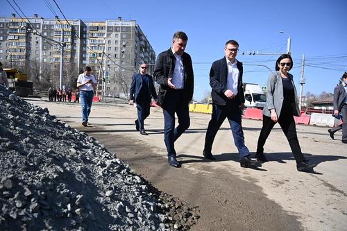 Губернатор Челябинской области проинспектировал дороги областного центра