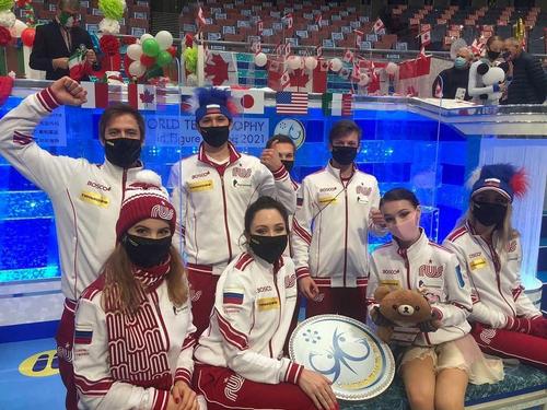 Сборная России выиграла командный ЧМ по фигурному катанию в Японии