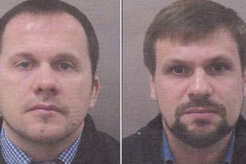Полиция Чехии объявила в розыск Петрова и Боширова, подозреваемых Британией в отравлении Скрипалей