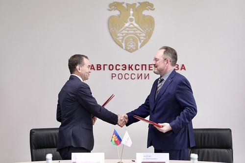 Губернатор Кубани и глава Главгосэкспертизы подписали документ о сотрудничестве