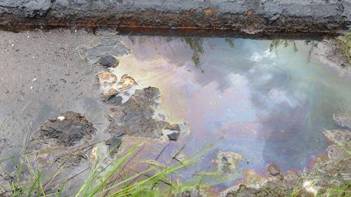 Нефтепродукты пролились в хабаровское озеро 