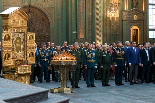 В Главном храме ВС РФ пройдет торжественный молебен в честь Победы