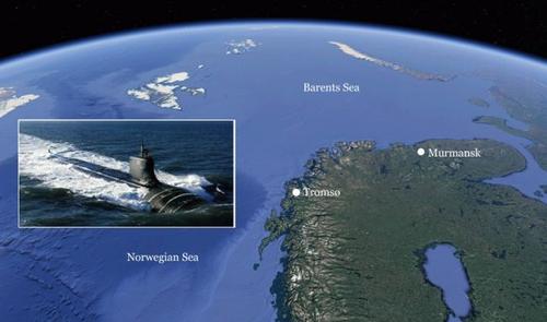 Атомная субмарина ВМС США зайдет в Норвежский порт, расположенный в 562 км от Мурманска