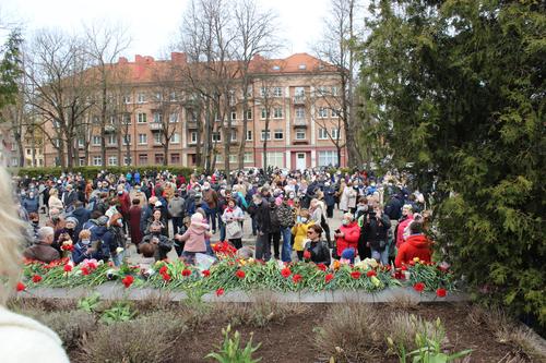 Литва: в Клайпеде почтили память героев ВОВ