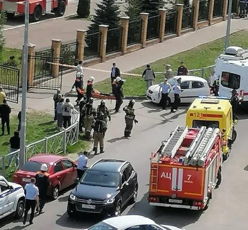 В мэрии Казани рассказали, кто охранял гимназию, в которой произошла стрельба 