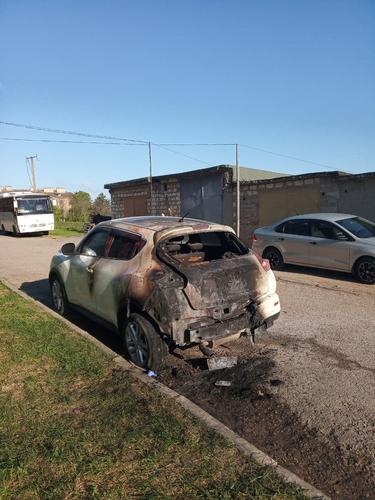  В Крыму сожгли машину бывшего сотрудника «Юкоса»