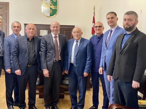 Депутат Заксобрания Челябинской области встретился с президентом Абхазии