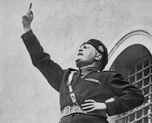 В начале прошлого столетия фашисты в Италии победили в основном благодаря силе Страха