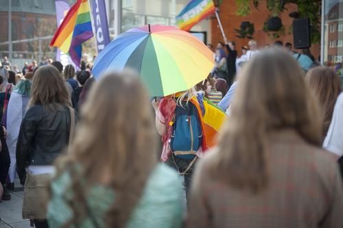 В центре Киева проходит марш ЛГБТ-сообщества и поддерживающих его людей 