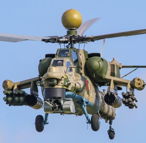 Новейший российский боевой вертолет Ми-28НМ «Ночной охотник» сможет нести сразу четыре ракеты