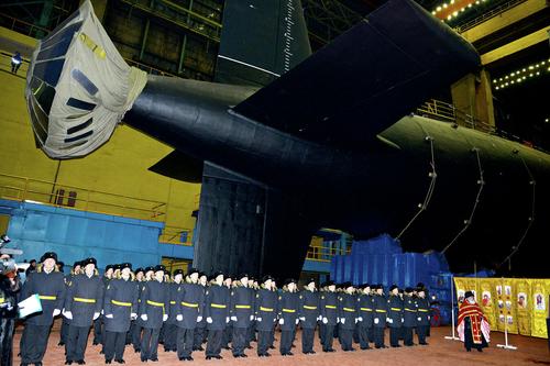 Новая атомная субмарина проекта 885М выйдет на ходовые испытания через два месяца 