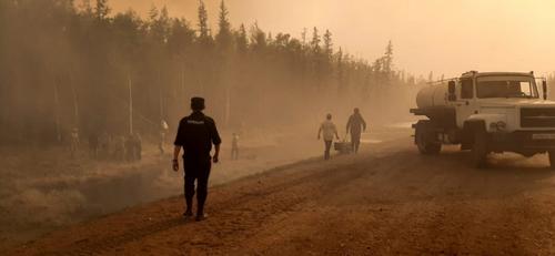 В Якутии лесные пожары охватили территорию в 120 га