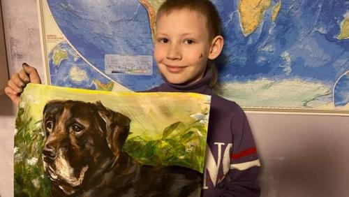 11-летний художник из Арзамаса заработал для бездомных животных 500 тыс. рублей
