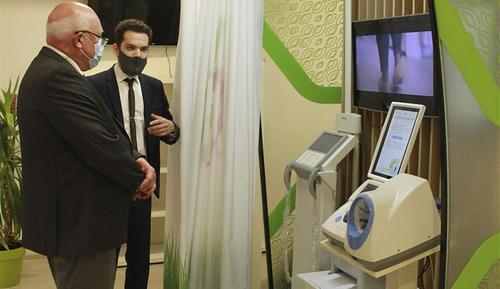 В социальном центре Краснодара состоялось тестирование работы «Уголка здоровья»