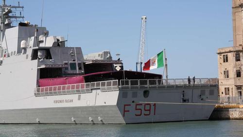 Итальянский фрегат вошёл в Чёрное море