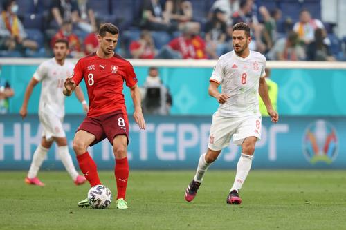 Швейцария терпит поражение от Испании 1:1 (1:3 по пенальти)