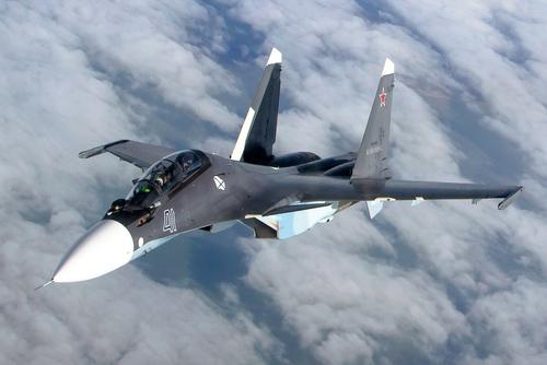 Российский Су-30 сопроводил самолёт-разведчик ВВС США над Черным морем