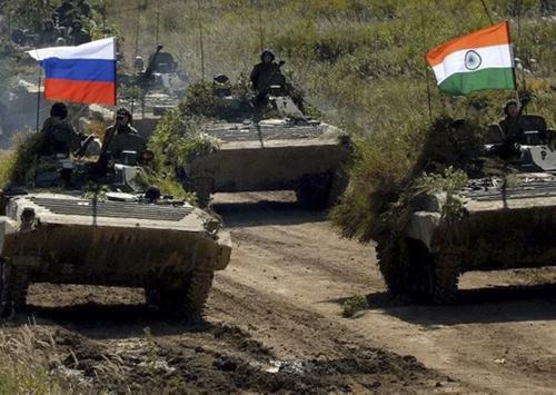 Российско-индийские военные учения пройдут в августе 