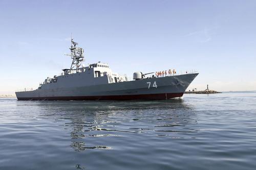 Иранский фрегат по пути в Санкт-Петербург заскочил в эстонские территориальные воды 
