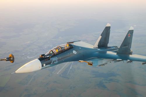 Портал Avia.pro: российский истребитель Су-30СМ устроил перехват американскому F-18 в небе над Сирией