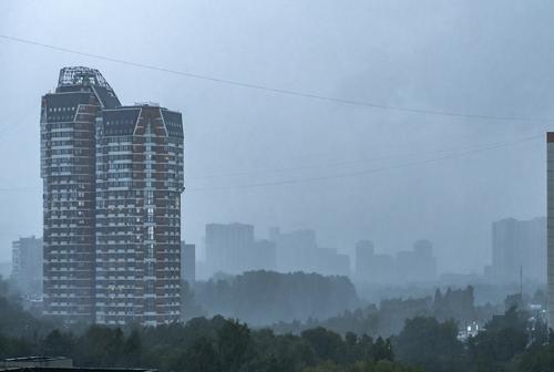 Сотрудники МЧС предупредили москвичей о грозе и порывистом ветре в пятницу