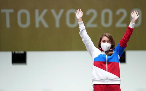 Виталина Бацарашкина выиграла второе «золото» в стрельбе из пистолета на Олимпиаде в Токио