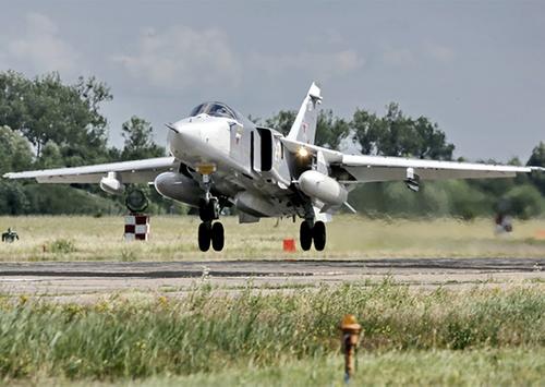 Королевские ВВС Великобритании заявили о перехвате российского Су-24 у побережья Румынии