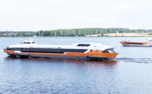 Головное судно «Метеор 120Р» спущено на воду в Нижегородской области