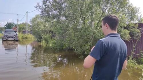 Гребень амурского паводка подходит к Хабаровску